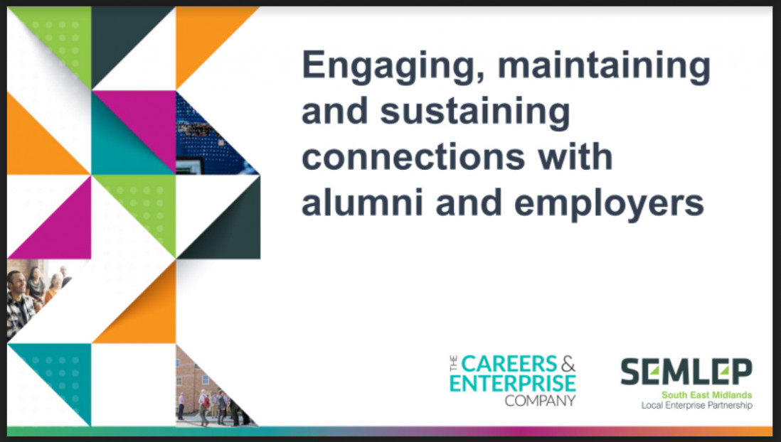 CL/Teacher CPD: Engaging, maintaining and sustaining connections with Alumni & Employers
